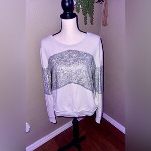Victoria’s Secret M Sequin Sweatshirt - Gently Worn Glam